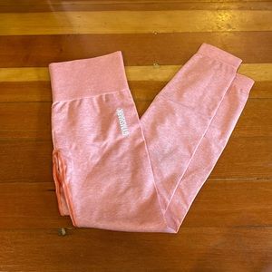Gymshark Seamless Leggings in Coral Size S